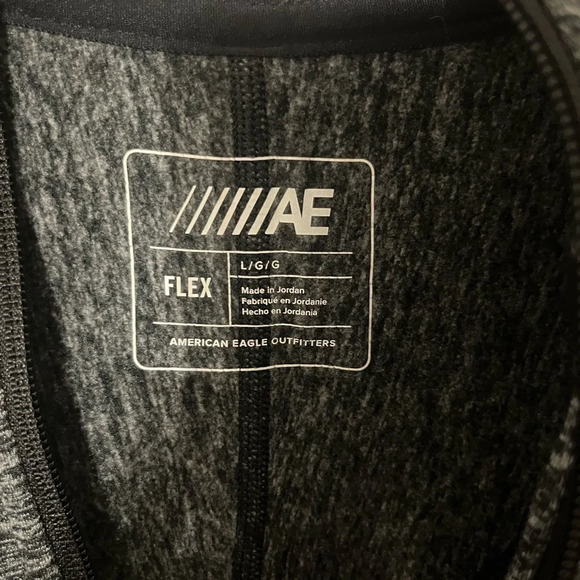 Men’s American Eagle Athletic Full Zip Casual Preppy Lightweight Jacket - Picture 6 of 7